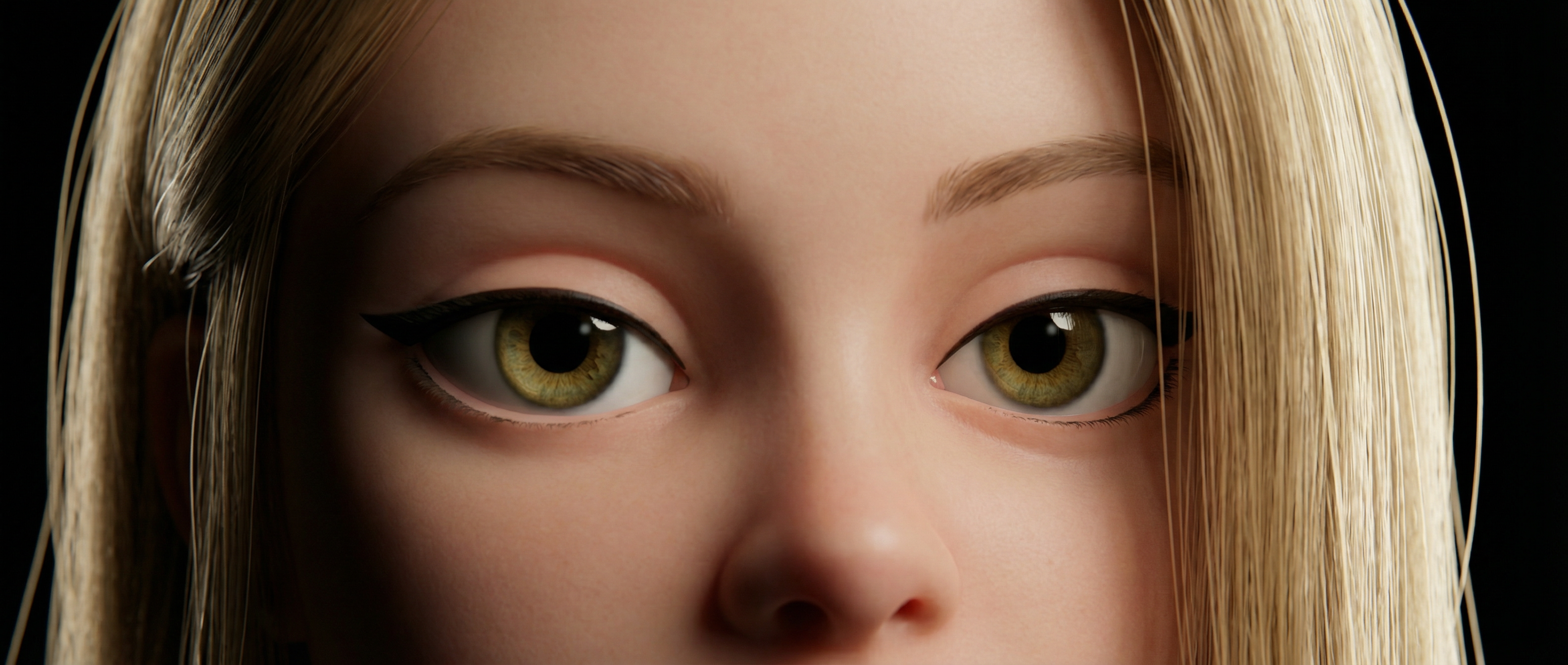 Kate — 3D rendered portrait