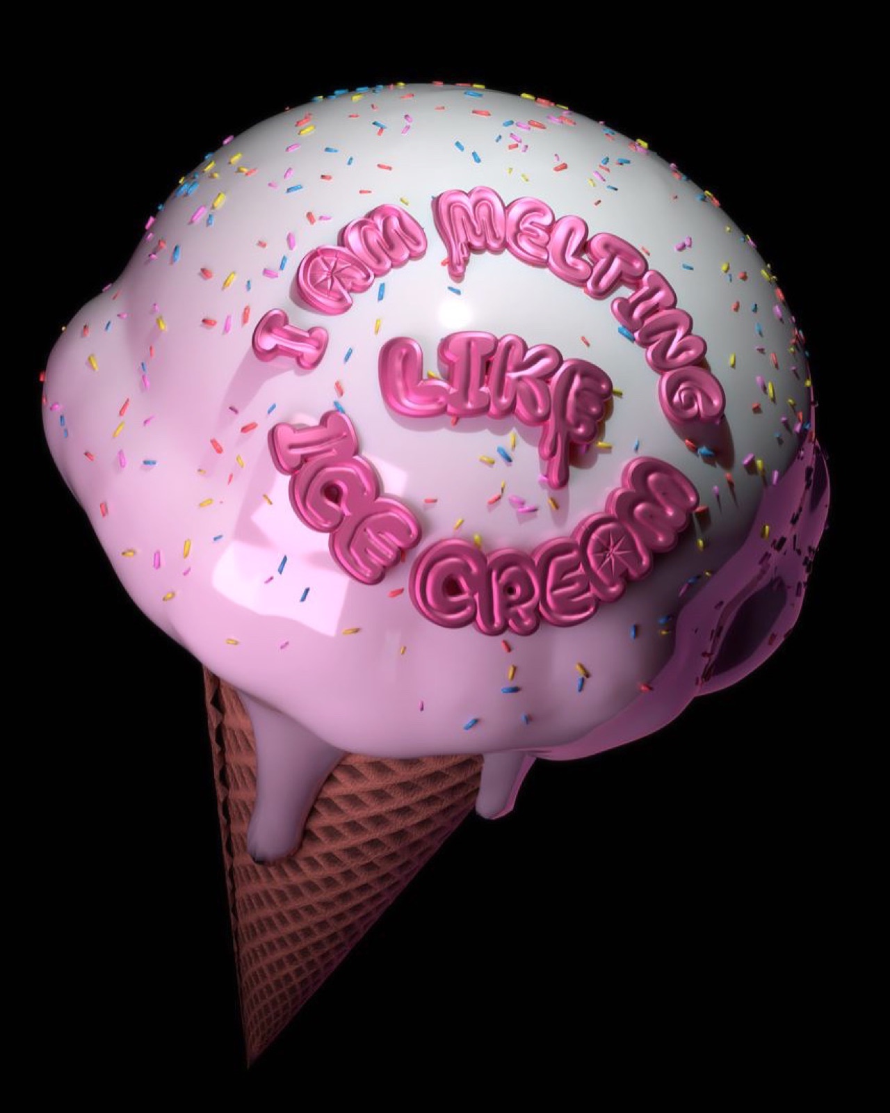 Ice cream 3D